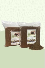 COCO PEAT BLOCK  - LOW EC- WASHED 