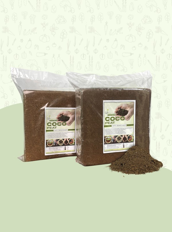 COCO PEAT BLOCK  - LOW EC- WASHED 