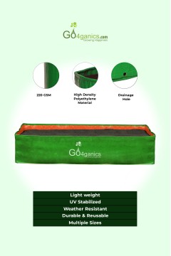 HDPE GROW BAG (Any Size - Total 5 pcs) RECTANGULAR - Choose Size and Qty, Add to Cart (Listed price is for single piece only)